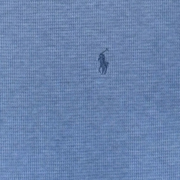 Ralph Lauren Polo Pull Over Knit Shirt Size L - Picture 5 of 8